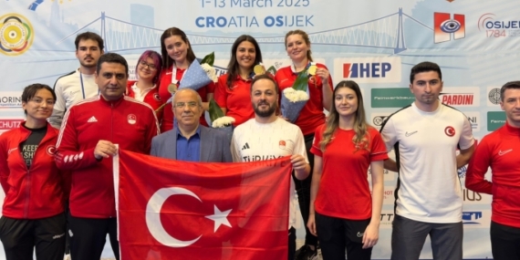 Ulusal ekibimizden 10 metrede altın madalya!